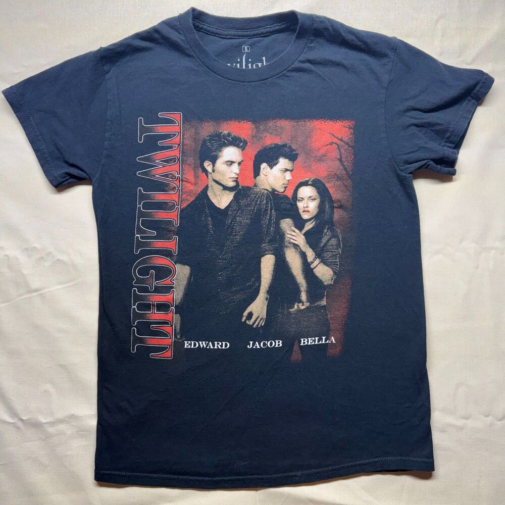The Twilight Saga Big 3 Graphic Tee Unisex S